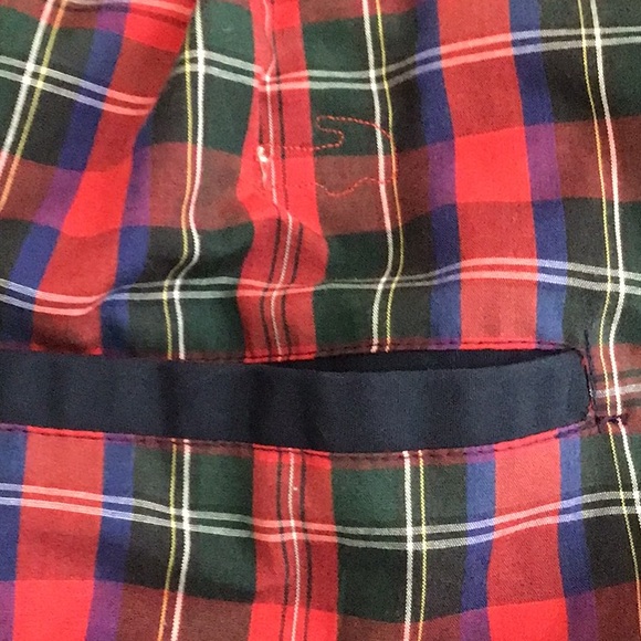 Lacoste blue jacket size XL with plaid lining used good condition - Picture 8 of 8